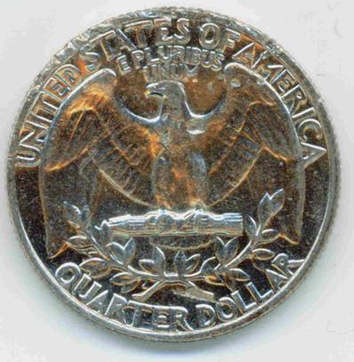 1969-Counterfeit-Quarter.--Not-Silver-Or-Copper-Nickel-?